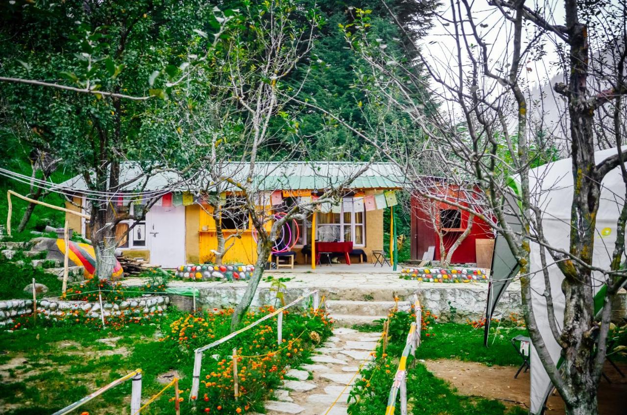 Himtrek Riverside Camps & Hostel Manali エクステリア 写真